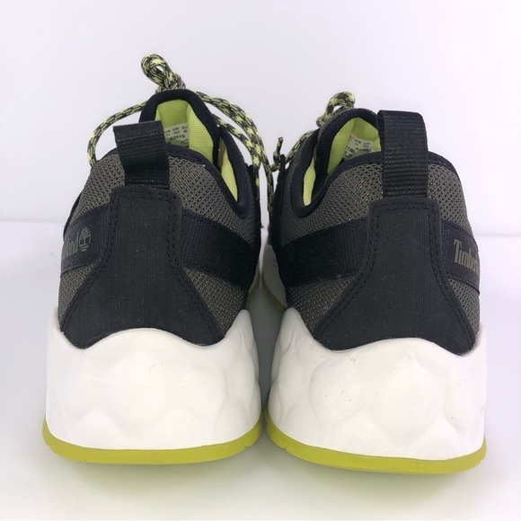 Timberland Mens Solar Wave Low Med Sneakers Dark Green Mesh 0A2AYS New Size 11 - Picture 4 of 9